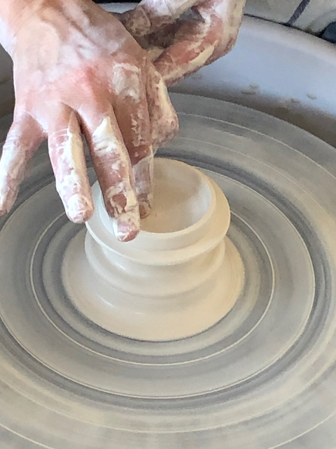 Schnupperkurs an der Drehscheibe